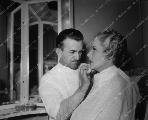 Jack Pierce doing Irene Dunne makeup film Showboat 10415-12