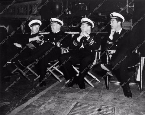 candid photo Walter Brennan Robert Taylor Charles Laughton Brian Donlevy MGM 1098-21
