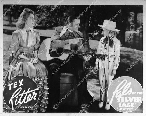 Tex Ritter Sugar Dawn film Pals of the Silver Sage 1107-33