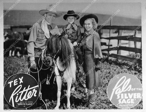 Tex Ritter Sugar Dawn film Pals of the Silver Sage 1107-34