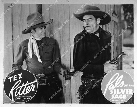 Tex Ritter Glenn Strange film Pals of the Silver Sage 1107-36