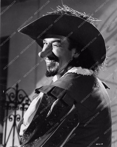 Jose Ferrer as Cyrano winking at you Cyrano de Bergerac 1157-02