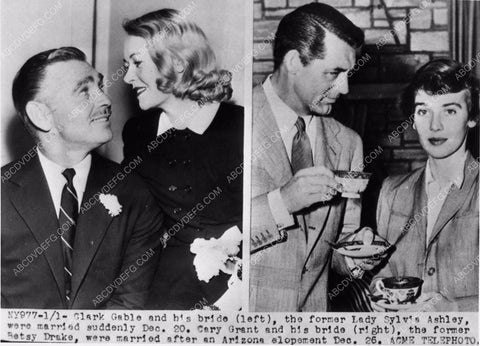 Clark Gable Lady Sylvia Ashley Cary Grant Betsy Drake news 1157-10