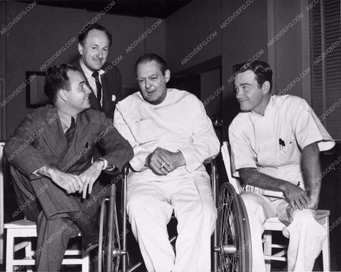 candid Lionel Barrymore Lew Ayres Harold S. Bucquet Dr. Kildare 1161-13