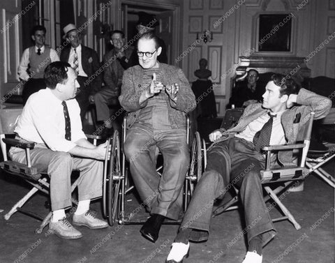 candid Lionel Barrymore Lew Ayres Harold S. Bucquet Dr. Kildare 1161-24