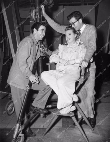 candid Richard Whorf June Allyson Robert Walker behind the scenes 1161-25