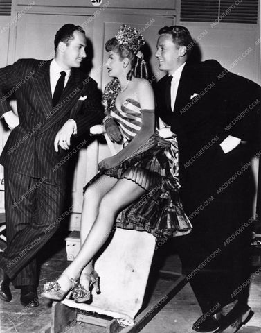 candid Keenan Wynn leggy Lucille Ball Van Johnson Two Smart People 1161-31