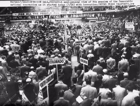 news photo politics Democratic National Convention in Chicago 1174-31