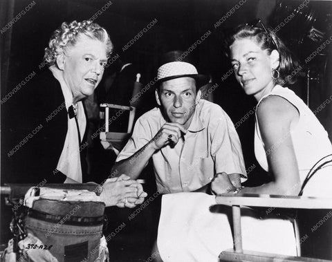 great candid Ethel Barrymore Frank Sinatra Lauren Bacall 1189-34