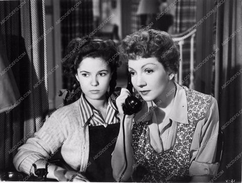 Shirley Temple Claudette Colbert film Since You Went Away 1211-27