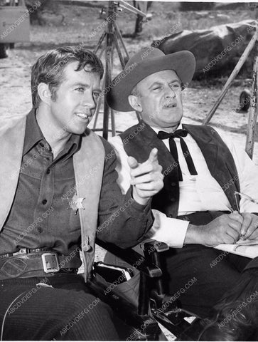 Clu Gulager Lee J. Cobb TV western show The Virginian 1213-10