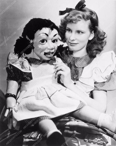 Shirley Dinsdale with ventriloquist puppet TV Judy Splinters 12146-17