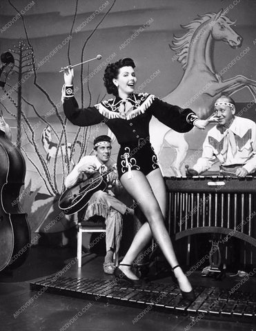 Ann Miller and her long legs dance sequence film Texas Carnival 1292-34