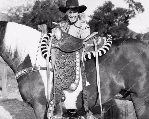 Wild Bill Elliott cowboy star and his horse 1294-13