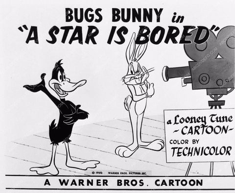 Daffy Duck Bugs Bunny animation cartoon A Star Is Bored 1294-22