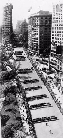 The 1918 NYC George Washington Day Parade cool New York Photo 1309-08