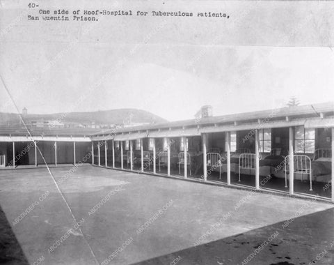 San Quentin Prison hospital tuberculosis patients ward 1309-14