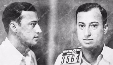 gangster John Capone mug shot crime scene newsphoto 1309-23