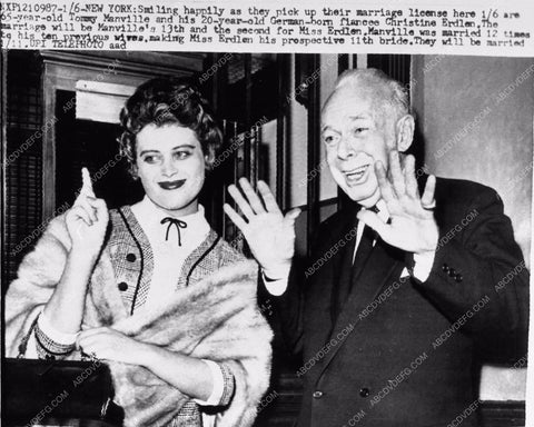 Tommy Manville 65 marries Christine Erdlen 20 she loves him 1309-27