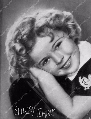 Shirley Temple headshot portrait 1312-17