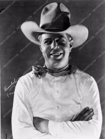 cowboy western star Hoot Gibson portrait 1328-22