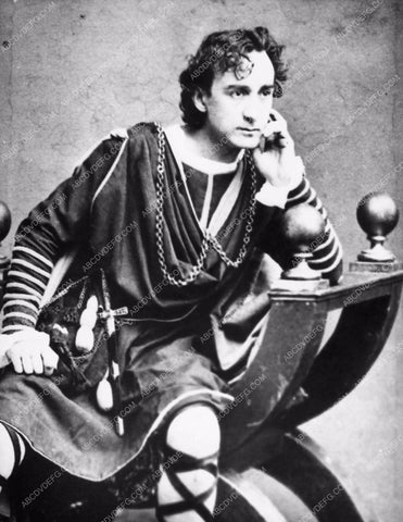 19th century stage actor Edwin Booth portrait 1328-32