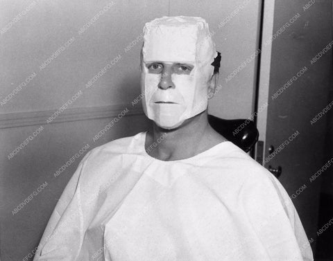 rare Frankenstein makeup for short The Three Dimensional Murder 1333-15