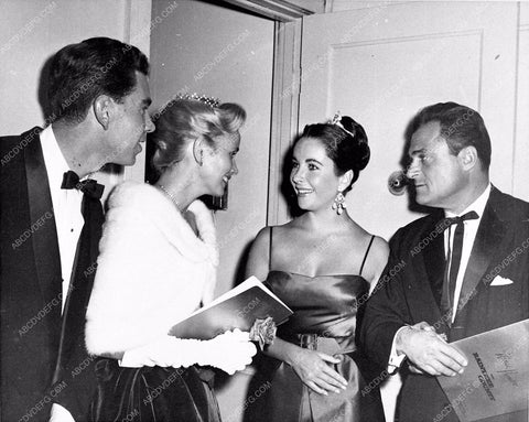 candid Eva Marie Saint Elizabeth Taylor Michael Todd Raintree premiere 1358-24