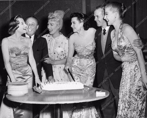 Ann Sheridan Ann Miller Joe Pasternak Dolores Gray birthday cake 1358-30