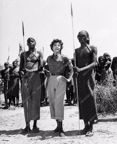 behind the scenes Ava Gardner Mogambo 1407-15