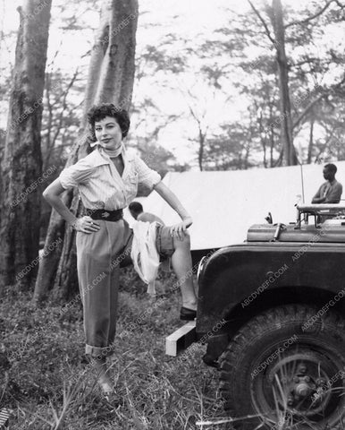 behind the scenes Ava Gardner Mogambo 1407-17