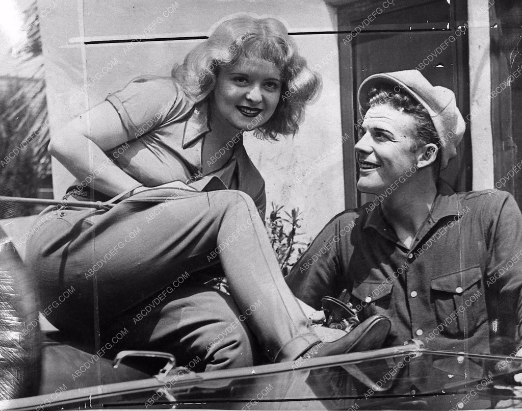 George Beldam Jr Clara Bow And Rex Bell