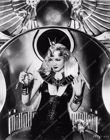 Claudette Colbert beautiful sexy portrait as Cleopatra 1434-34