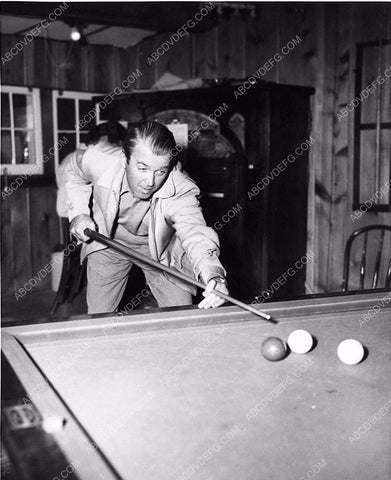candid James Stewart at the billiards table 1483-15