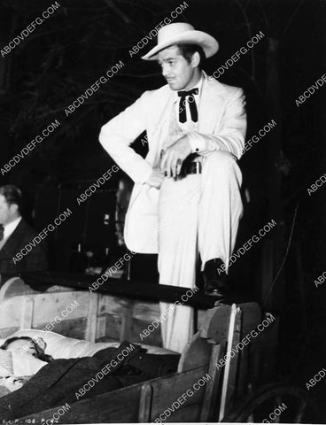 candid Clark Gable on set film Gone with the Wind 1509-18
