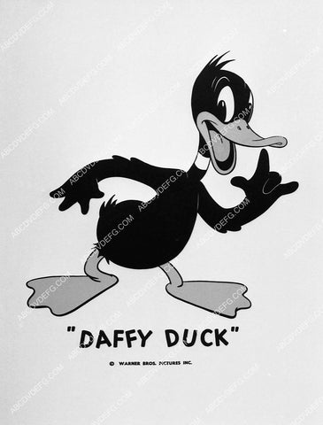animated character Daffy Duck portrait 1525-04