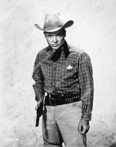 Audie Murphy portrait as Marshall film Ride a Crooked Trail 1533-26