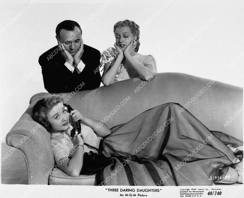 Jeanette MacDonald Ann E Todd Jose Iturbi film Three Daring Daughters 1535-16