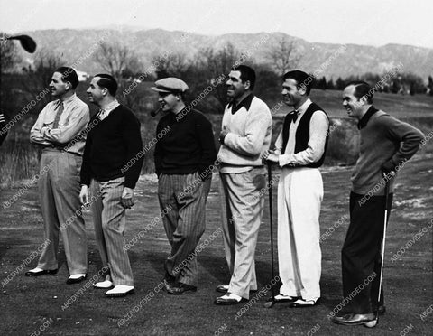 candid Bing Crosby Harry Barris Richard Arlen golfing w friends 1565-05