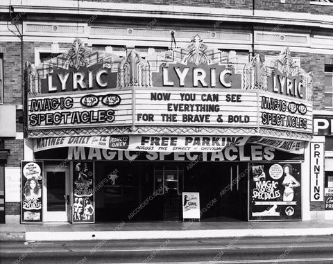 historic L.A. Lyric Theater Burlesque Show Magic Spectacles opening 1584-03