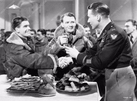 Michael Redgrave John Mills in uniform Johnny in the Clouds 1584-20