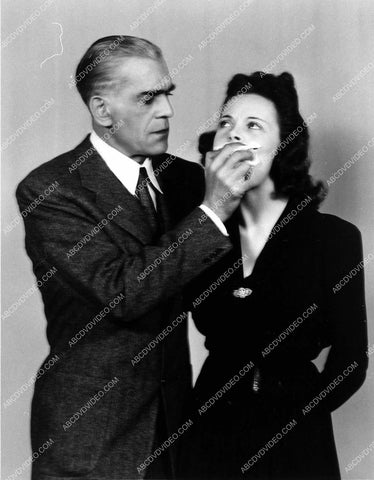 Boris Karloff and cast member live stage play Arsenic and Old Lace 1593-27