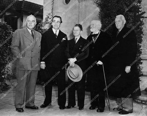 great candid Al Jennings Noah Beery Sr Fred Kelsey Luke Cosgrove Lloyd Ingraham 1595-19