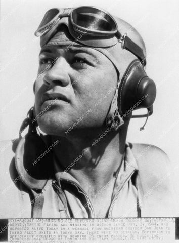 WWII flying ace Major Gregory Pappy Boyington 1601-25