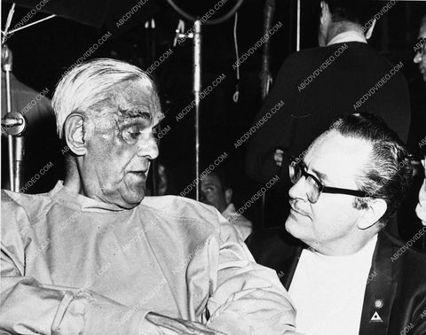 great candid Boris Karloff Forrest J Ackerman 1624-22