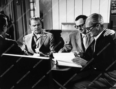 behind the scenes Irene Papas James Cagney on set film Tribute to a Badman 1626-33