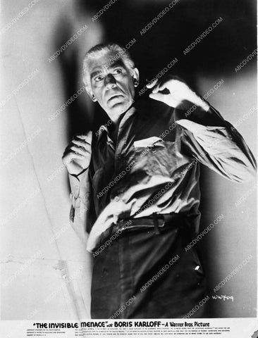 Boris Karloff film The Invisible Menace 1645a-23