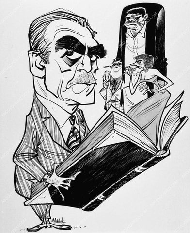 cool Boris Karloff caricature 1645b-17