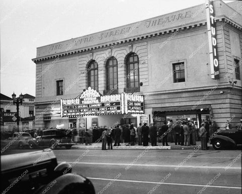 movie theaters historic Los Angeles Vine Street Theatre CBS Radio playhouse 1694-22