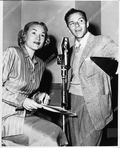Frank Sinatra and Rise Stevens maybe in the recording studio 1729-02